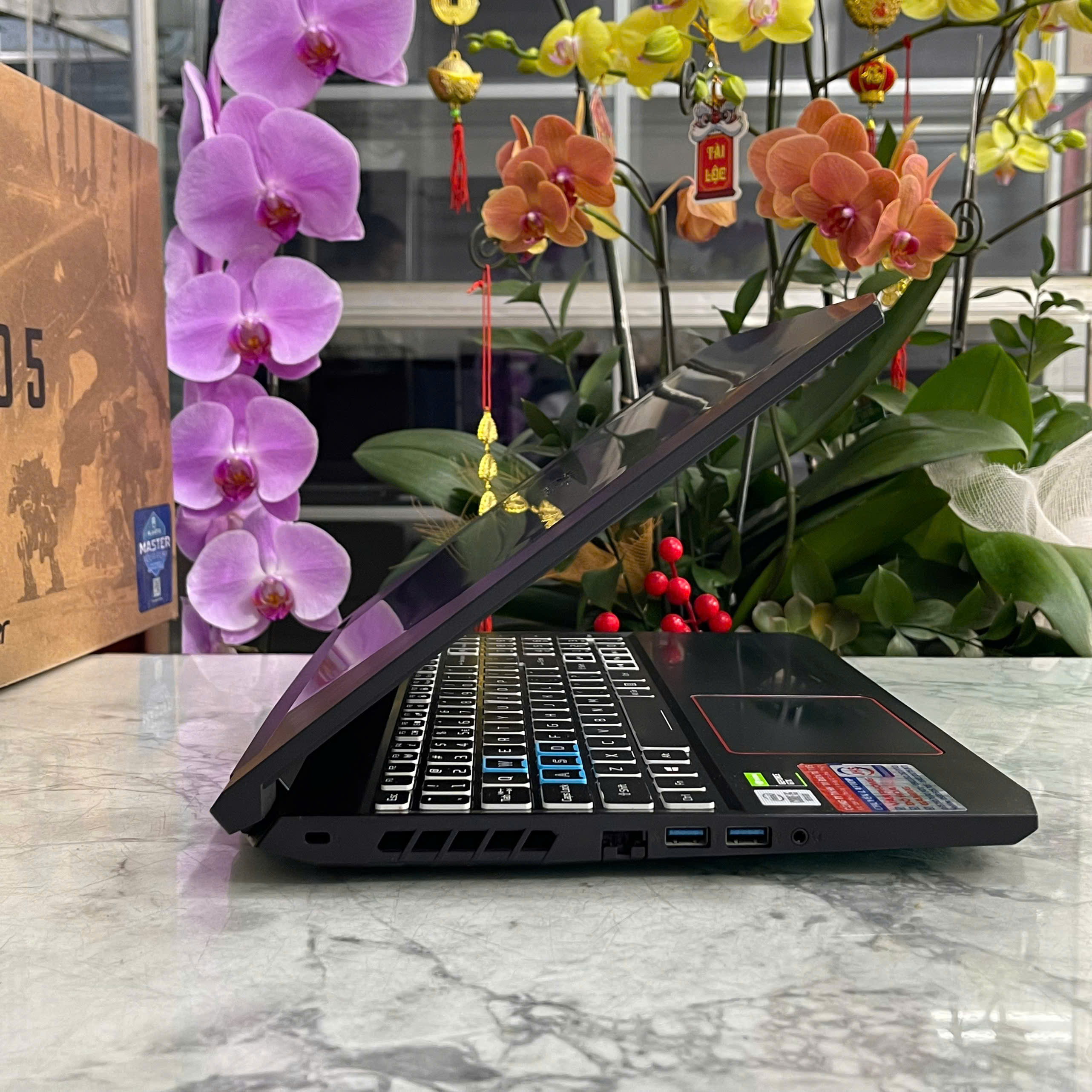 Acer Nitro 5 AN515-55-5304 Core I5-10300H Ram 16gb Ssd 512gb GeForce GTX 1650Ti 4GB Màn Hình 15.6″ FHD IPS 60Hz.