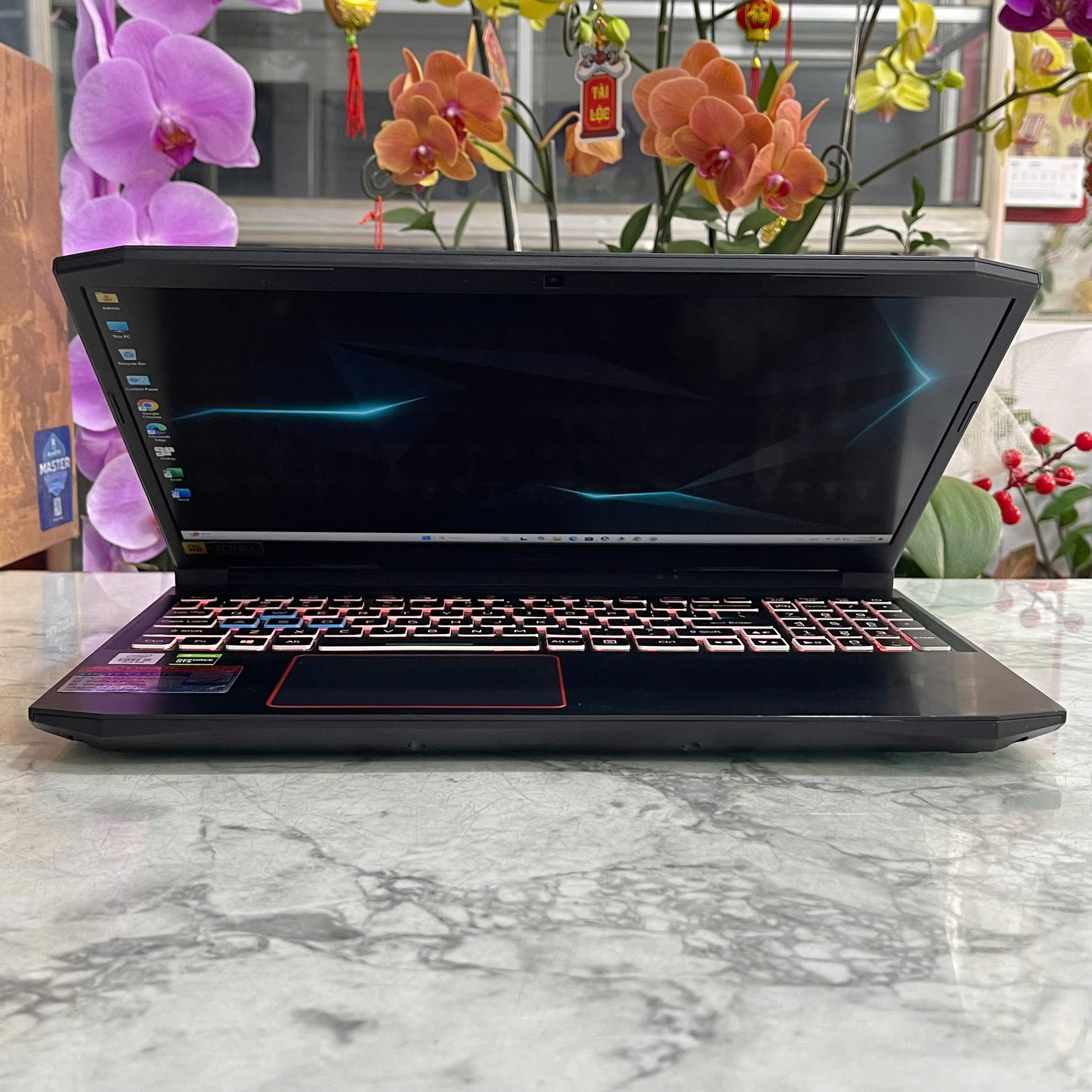 Acer Nitro 5 AN515-55-5304 Core I5-10300H Ram 16gb Ssd 512gb GeForce GTX 1650Ti 4GB Màn Hình 15.6″ FHD IPS 60Hz.
