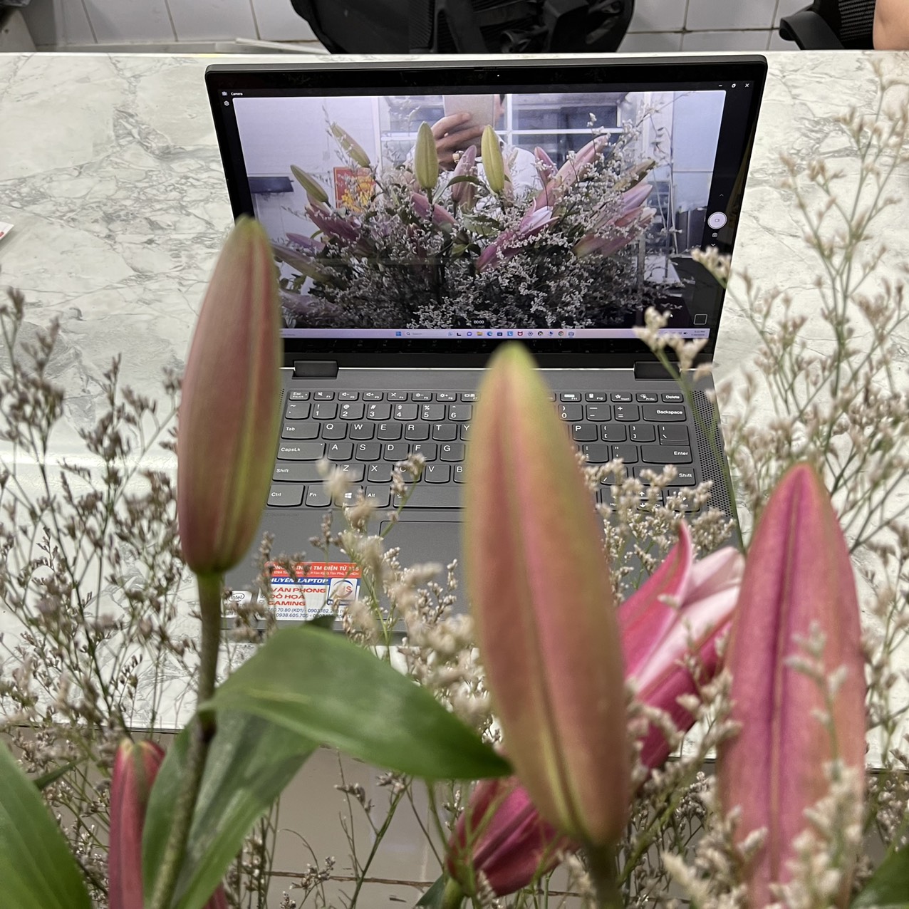 Lenovo IdeaPad Flex5 14IIL05 Máy LikeNew Core I5- 1035G1 Ram 8gb Ssd 512gb NVIDIA GeFore MX330 Màn Hình 14.0" Inch Fhd IPS Touch,Xoay gập 360