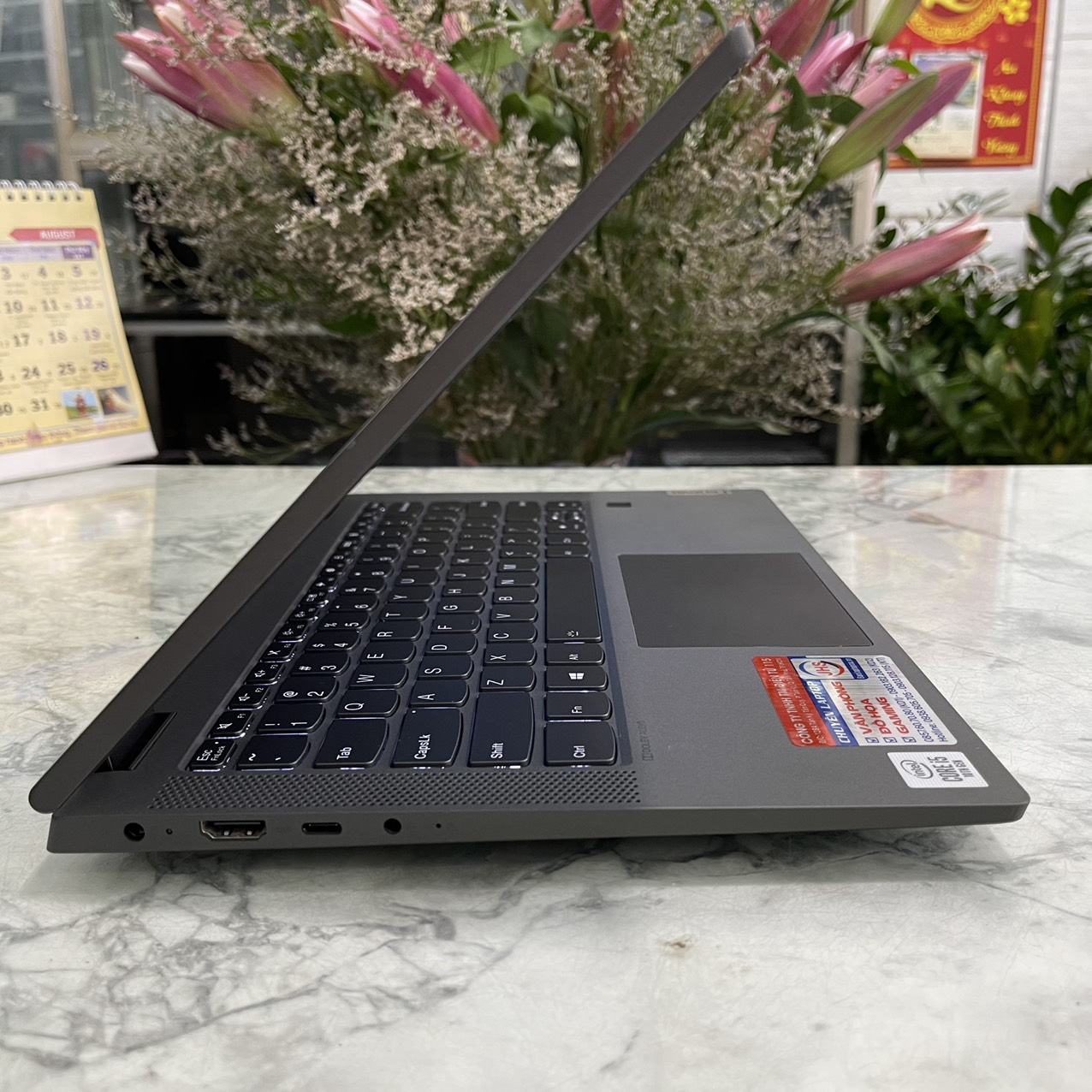 Lenovo IdeaPad Flex5 14IIL05 Máy LikeNew Core I5- 1035G1 Ram 8gb Ssd 512gb NVIDIA GeFore MX330 Màn Hình 14.0" Inch Fhd IPS Touch,Xoay gập 360