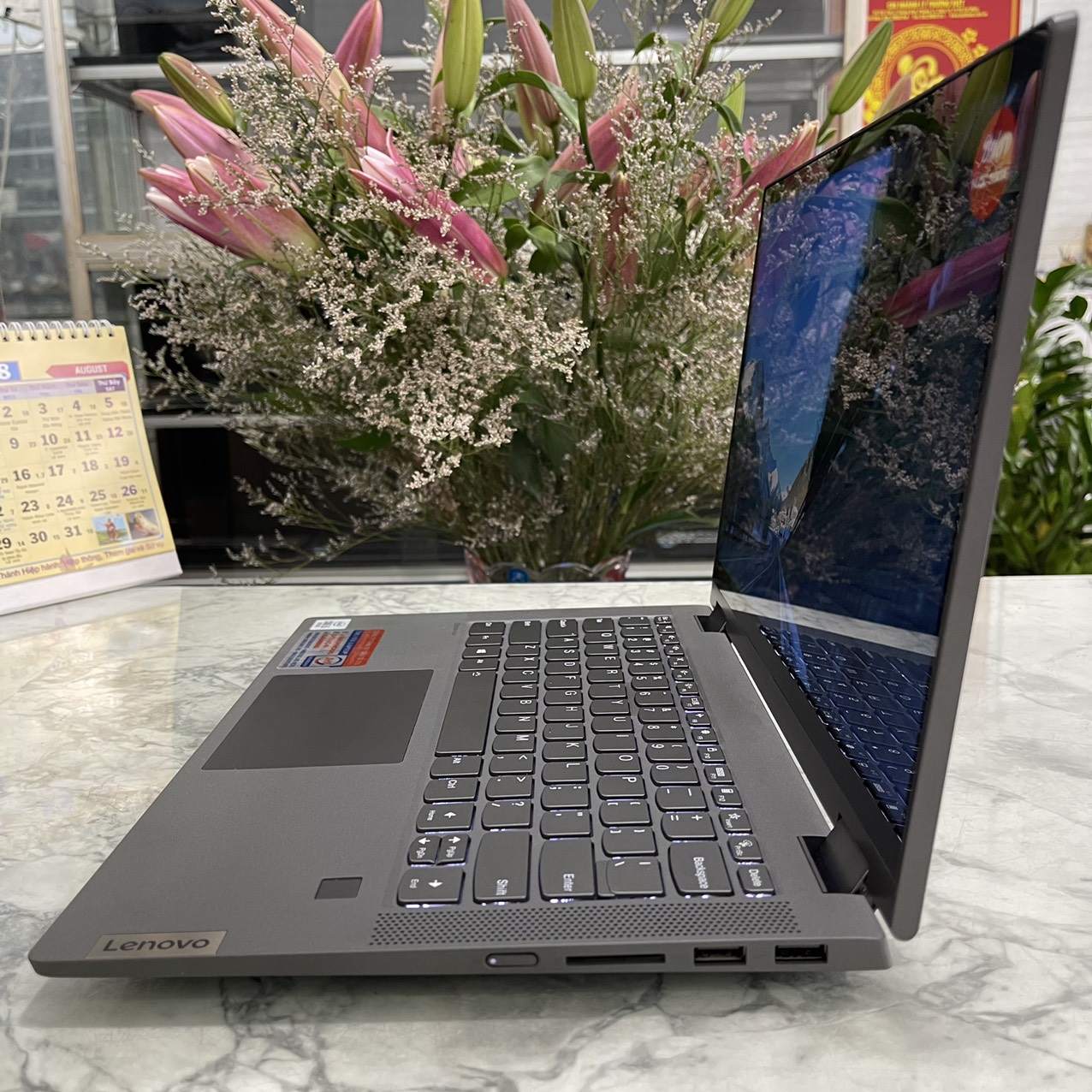 Lenovo IdeaPad Flex5 14IIL05 Máy LikeNew Core I5- 1035G1 Ram 8gb Ssd 512gb NVIDIA GeFore MX330 Màn Hình 14.0" Inch Fhd IPS Touch,Xoay gập 360