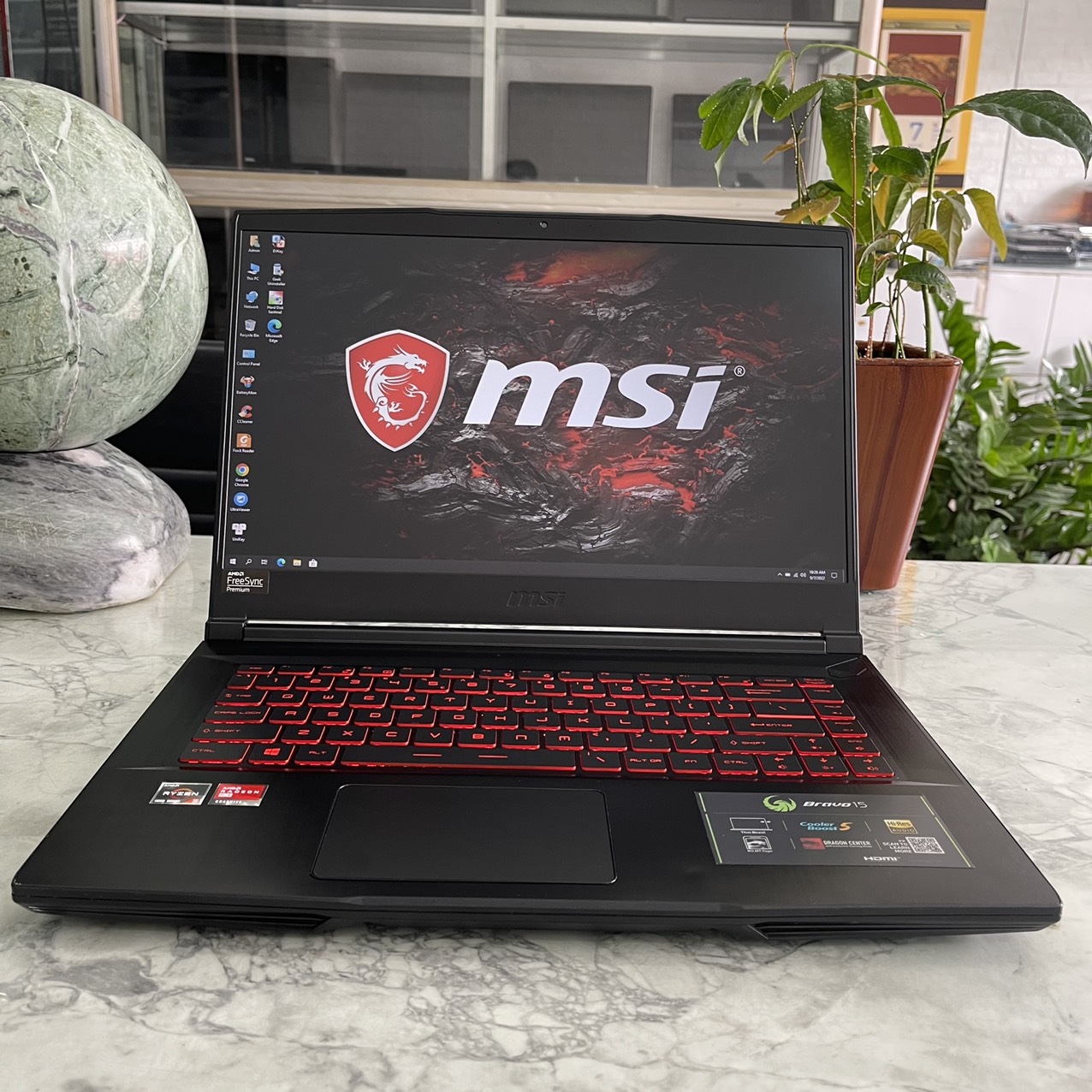 Gaming MSI Bravo 15 A4DCR-270VN AMD Ryzen 5 4600H Ram 8gb Ssd 256gb AMD RX5300M-3GB Màn Hình 15.6 Inch IPS Fhd 144Hz