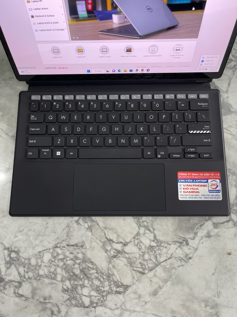 Asus Vivobook 13 OLED T3300K-ALQ038WS Ram 8gb Ssd 256gb Màn Hình 13.3'' Inch FHD Touch 2-in-1