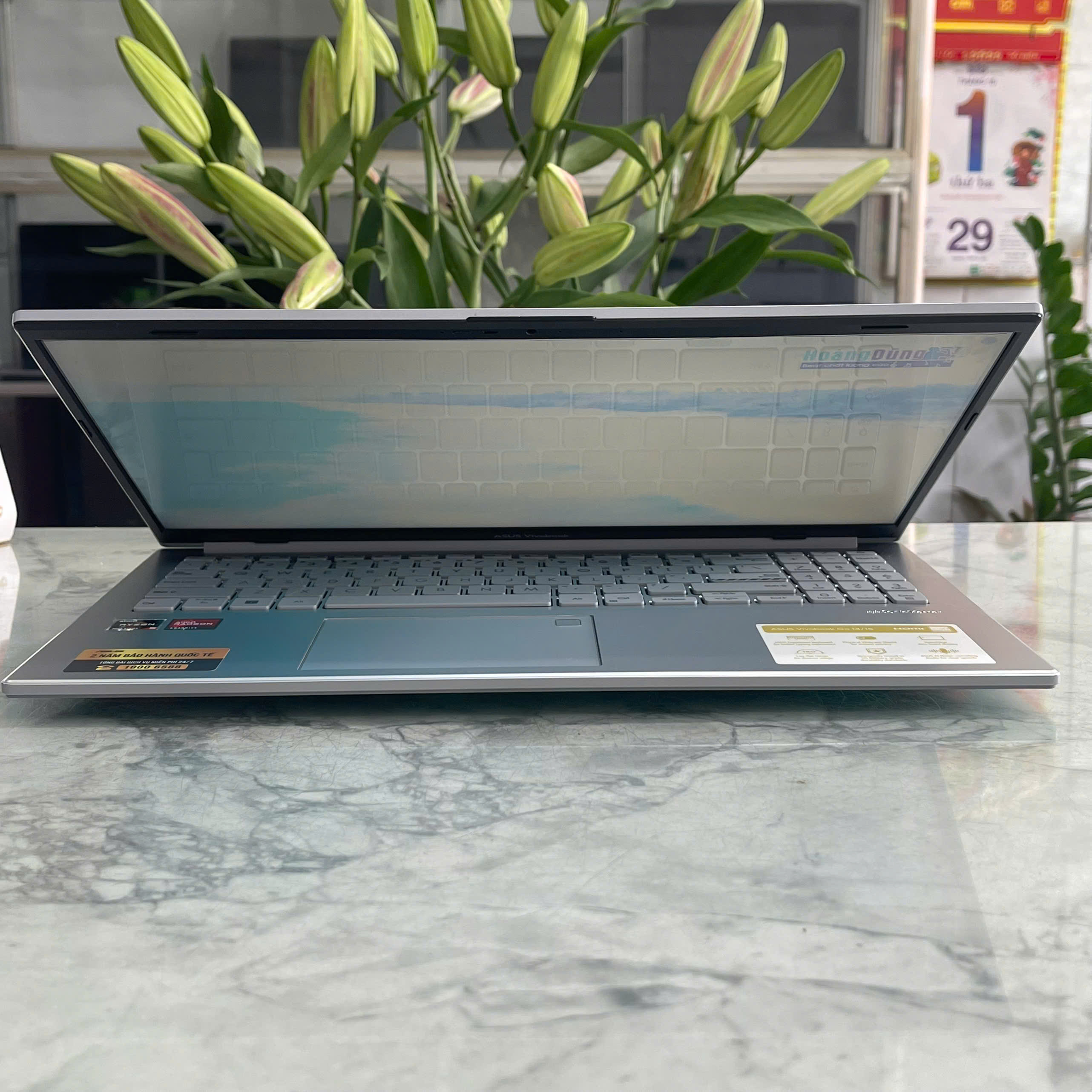 ASUS Vivobook GO E1504FA-NJ776W (MÁY LIKENEW - GÍA TỐT ) Ryzen 5-7220U Ram 16Gb Ssd 512Gb Màn Hình 15.6''Inch Fhd IPS