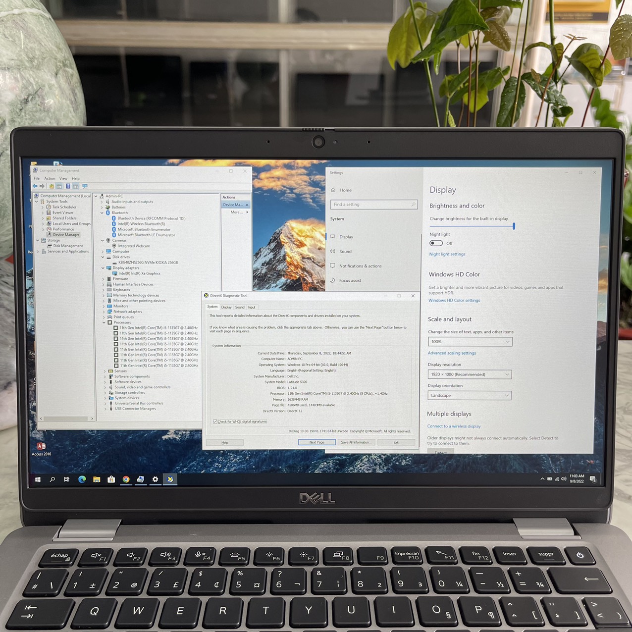 Dell Latitude 5320 Core I5-1135G7 Ram 16gb Ssd 256gb Màn Hình 13.3''Inch FHD IPS 