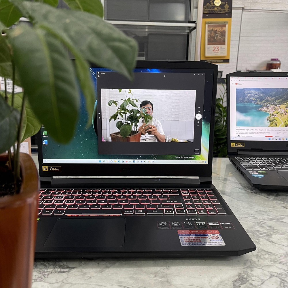 Gaming - Đồ họa  Acer Nitro AN515-57-5669 Core I5-11400H Ram 16gb Ssd 512gb Nvidia GTX1650 4GB Màn Hình 15.6″ FHD IPS 144Hz