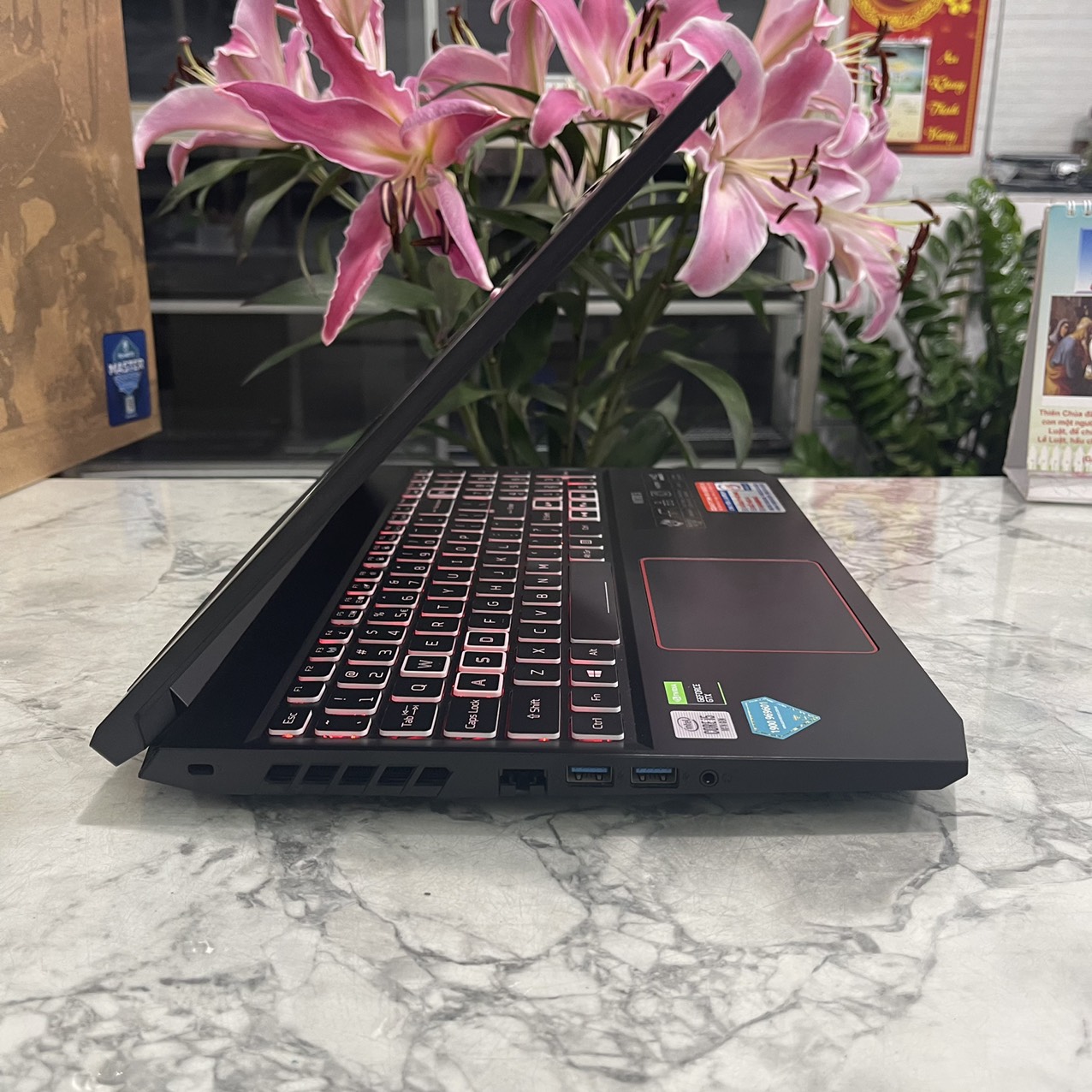 Gaming - Đồ Họa Acer Nitro5 AN515-55-58A7 Core I5-10300H Ram 8gb Ssd 512gb Nvidia GTX 1650 (4G) Màn Hình 15.6″ FHD IPS 