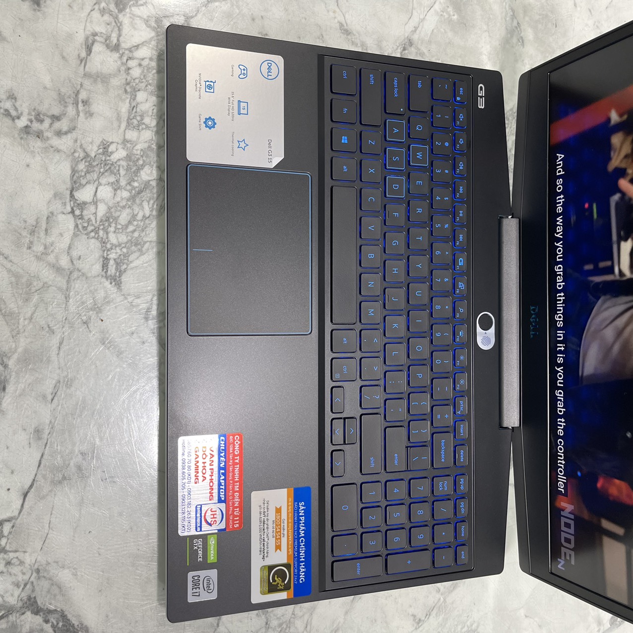 Gaming - Đồ Họa  Dell G3 3500 Core I7 – 10750H Ram 16gb Ssd 512gb GTX 1660Ti 6GB Màn hình 15.6''IPS Fhd 120Hz