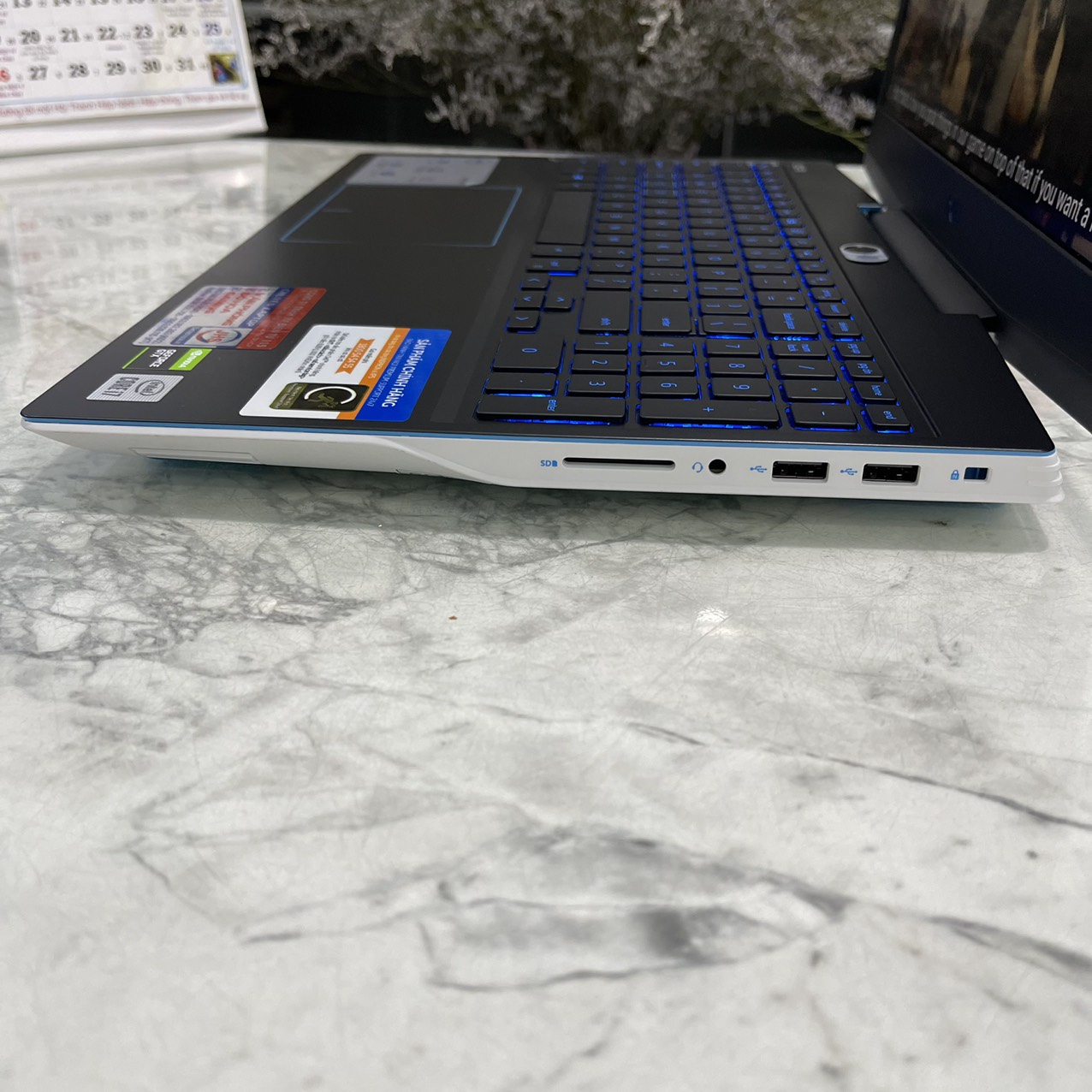 Gaming - Đồ Họa  Dell G3 3500 Core I7 – 10750H Ram 16gb Ssd 512gb GTX 1660Ti 6GB Màn hình 15.6''IPS Fhd 120Hz