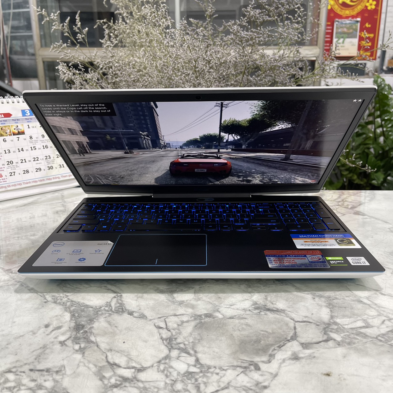 Gaming - Đồ Họa  Dell G3 3500 Core I7 – 10750H Ram 16gb Ssd 512gb GTX 1660Ti 6GB Màn hình 15.6''IPS Fhd 120Hz