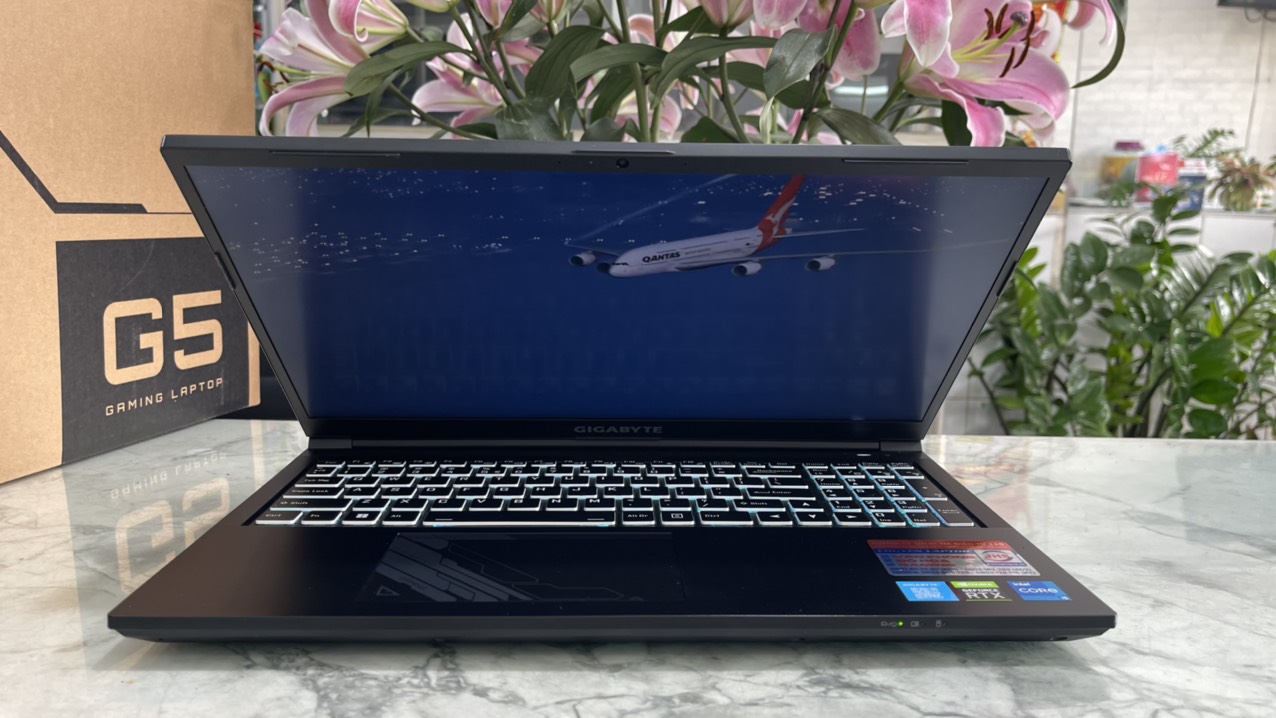 Gaming - Đồ Họa Gigabyte  G5 GE-AX211NGW (Máy LikeNew-Full Box-Còn Bảo Hành Hãng) Core I5-12500H Ram 8gb Ssd 512gb  Card RTX3050 4GB Màn Hình 15.6''Inch Fhd IPS 144Hz