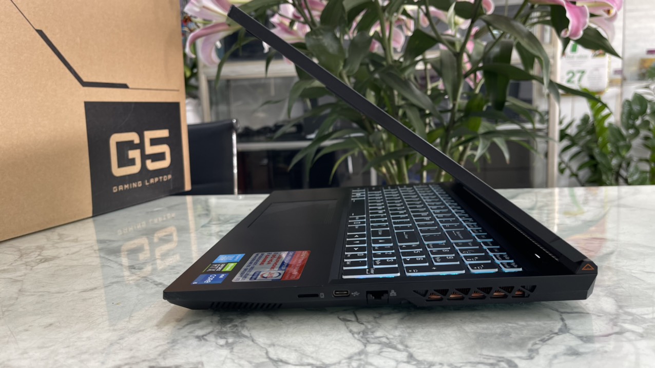 Gaming - Đồ Họa Gigabyte  G5 GE-AX211NGW (Máy LikeNew-Full Box-Còn Bảo Hành Hãng) Core I5-12500H Ram 8gb Ssd 512gb  Card RTX3050 4GB Màn Hình 15.6''Inch Fhd IPS 144Hz