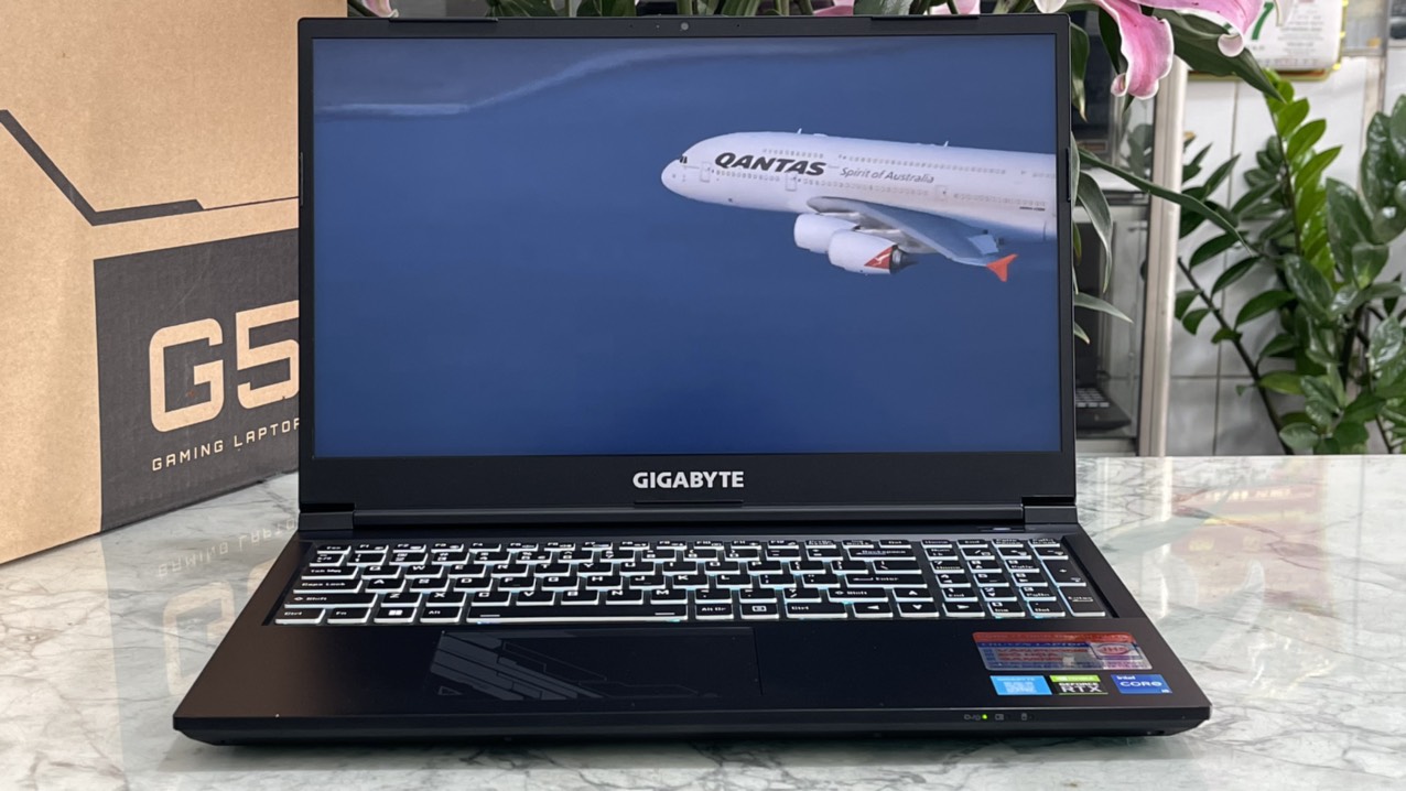 Gaming - Đồ Họa Gigabyte  G5 GE-AX211NGW (Máy LikeNew-Full Box-Còn Bảo Hành Hãng) Core I5-12500H Ram 8gb Ssd 512gb  Card RTX3050 4GB Màn Hình 15.6''Inch Fhd IPS 144Hz