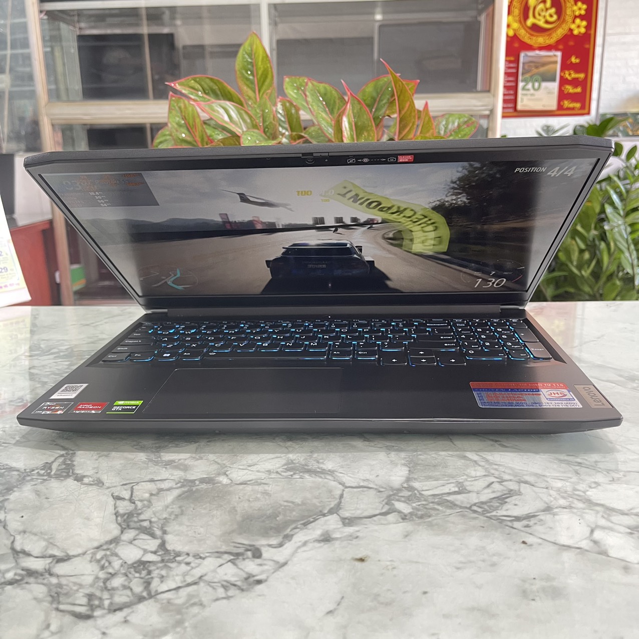 Lenovo Gaming 3-15ACH6 2021 Máy LikeNew (BẢO HÀNH HÃNG) Ryzen 5-5600H Ram 8gb Ssd 512gb VGA GTX 1650 (4GB GDDR6) Màn Hình 15.6 Inch Fhd IPS