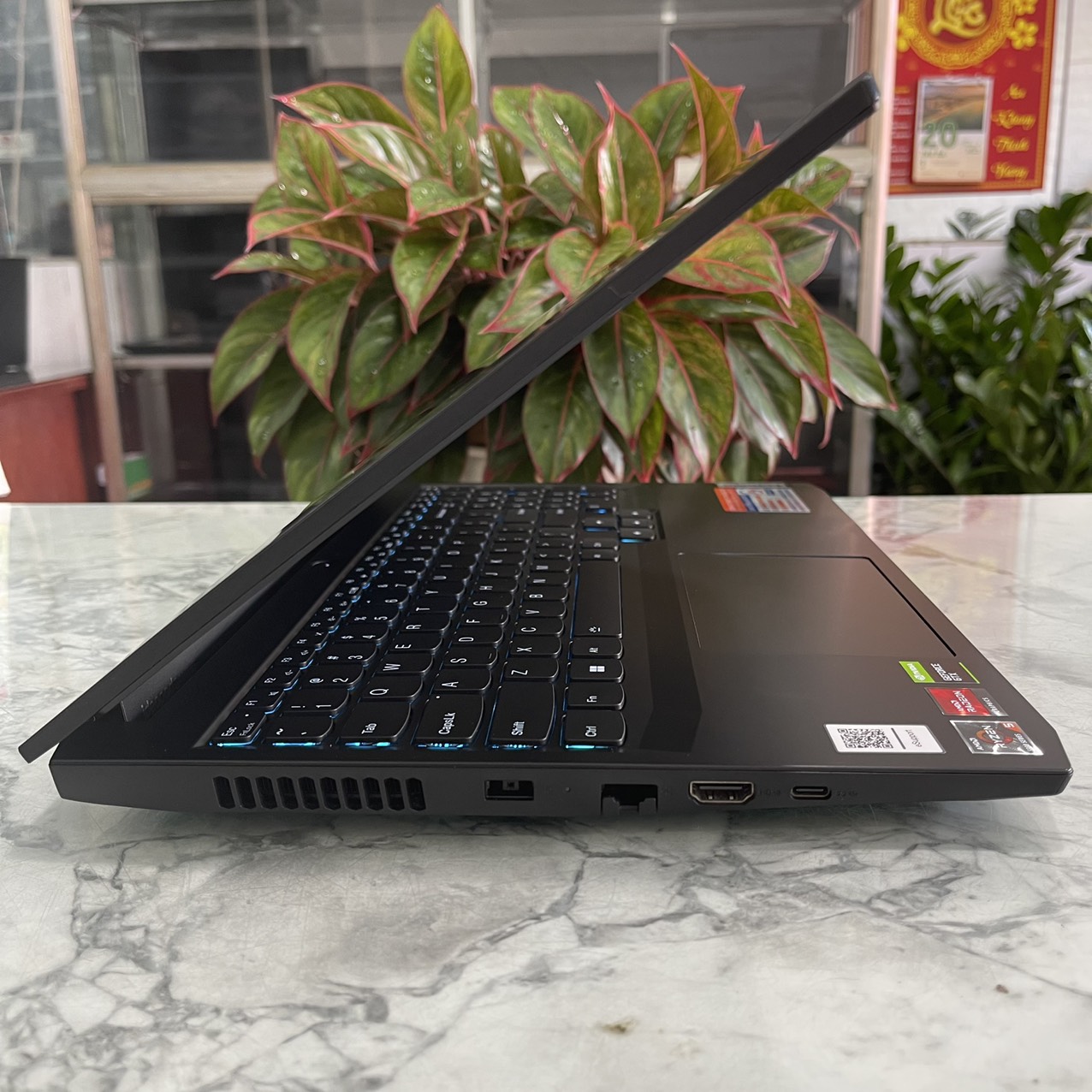 Lenovo Gaming 3-15ACH6 2021 Máy LikeNew (BẢO HÀNH HÃNG) Ryzen 5-5600H Ram 8gb Ssd 512gb VGA GTX 1650 (4GB GDDR6) Màn Hình 15.6 Inch Fhd IPS