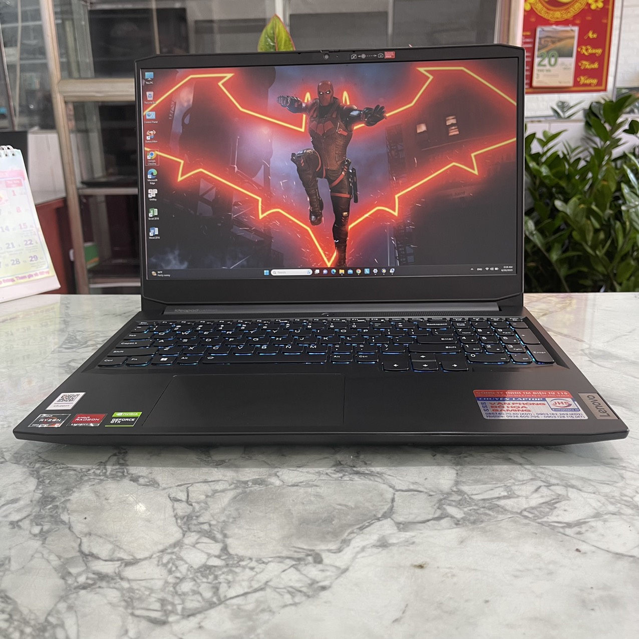 Lenovo Gaming 3-15ACH6 2021 Máy LikeNew (BẢO HÀNH HÃNG) Ryzen 5-5600H Ram 8gb Ssd 512gb VGA GTX 1650 (4GB GDDR6) Màn Hình 15.6 Inch Fhd IPS