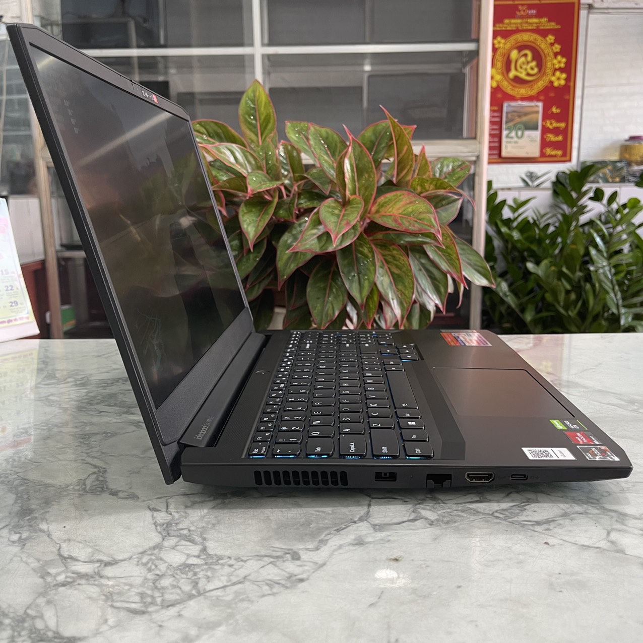 Lenovo Gaming 3-15ACH6 2021 Máy LikeNew (BẢO HÀNH HÃNG) Ryzen 5-5600H Ram 8gb Ssd 512gb VGA GTX 1650 (4GB GDDR6) Màn Hình 15.6 Inch Fhd IPS