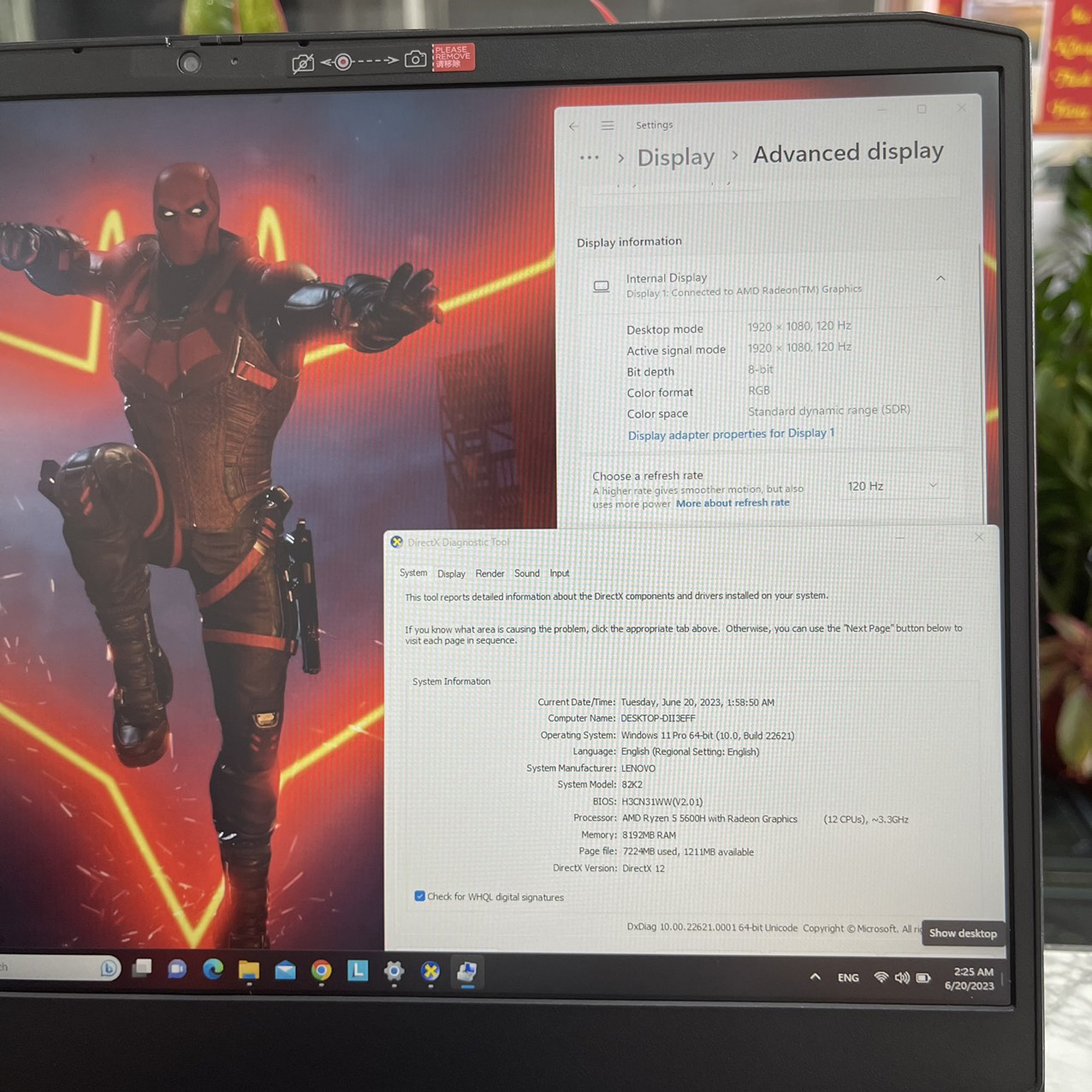 Lenovo Gaming 3-15ACH6 2021 Máy LikeNew (BẢO HÀNH HÃNG) Ryzen 5-5600H Ram 8gb Ssd 512gb VGA GTX 1650 (4GB GDDR6) Màn Hình 15.6 Inch Fhd IPS