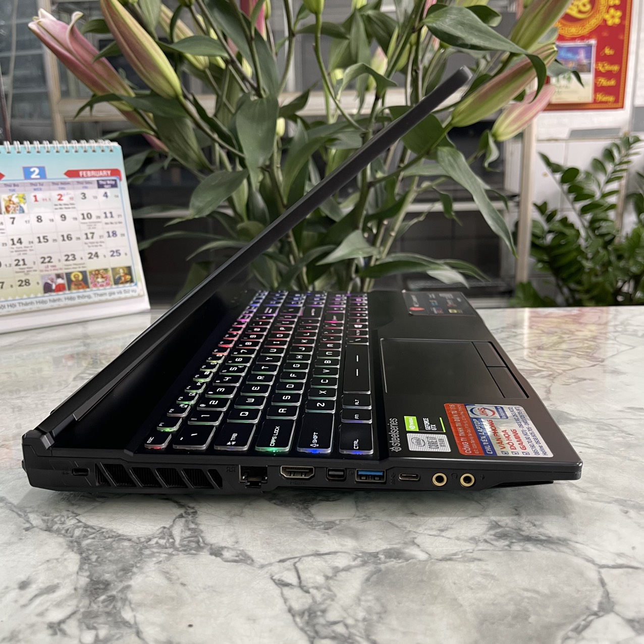 Gaming - Đồ Họa  MSI GL65 Leopard 10SDK-242VN Máy LIKENEW Core I7-10750H Ram 16gb Ssd 512gb Card GTX 1660Ti 6GB Màn Hình 15.6 Inch IPS Fhd 144Hz