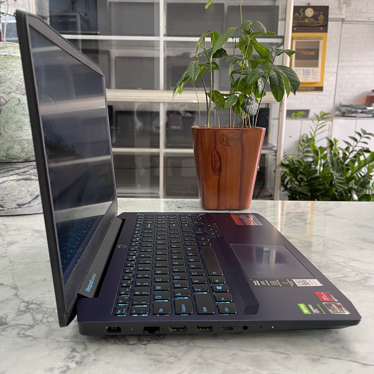 Lenovo Gaming 3-15ARH05 Ryzen 5 - 4600H Ram 8gb Ssd 512gb VGA GTX1650 4GB Màn Hình 15.6 Fhd IPS