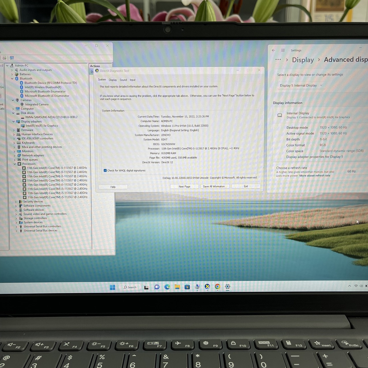 Lenovo Ideapad 3 14ITL6 (82H7009JSB) Máy LikeNew  Core I5-1135G7 Ram 8gb Ssd 512gb Màn Hình 14.0'' FullHD IPS