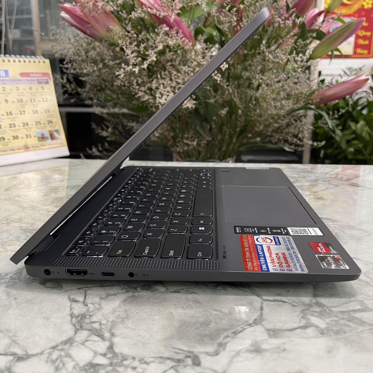 Lenovo IdeaPad Flex 5 14ALC7 Máy LikeNew Ryzen 7 5700U Ram 16gb Ssd 512gb Màn Hình 14.7" Inch WUXGA Touchscreen,Xoay gập 360