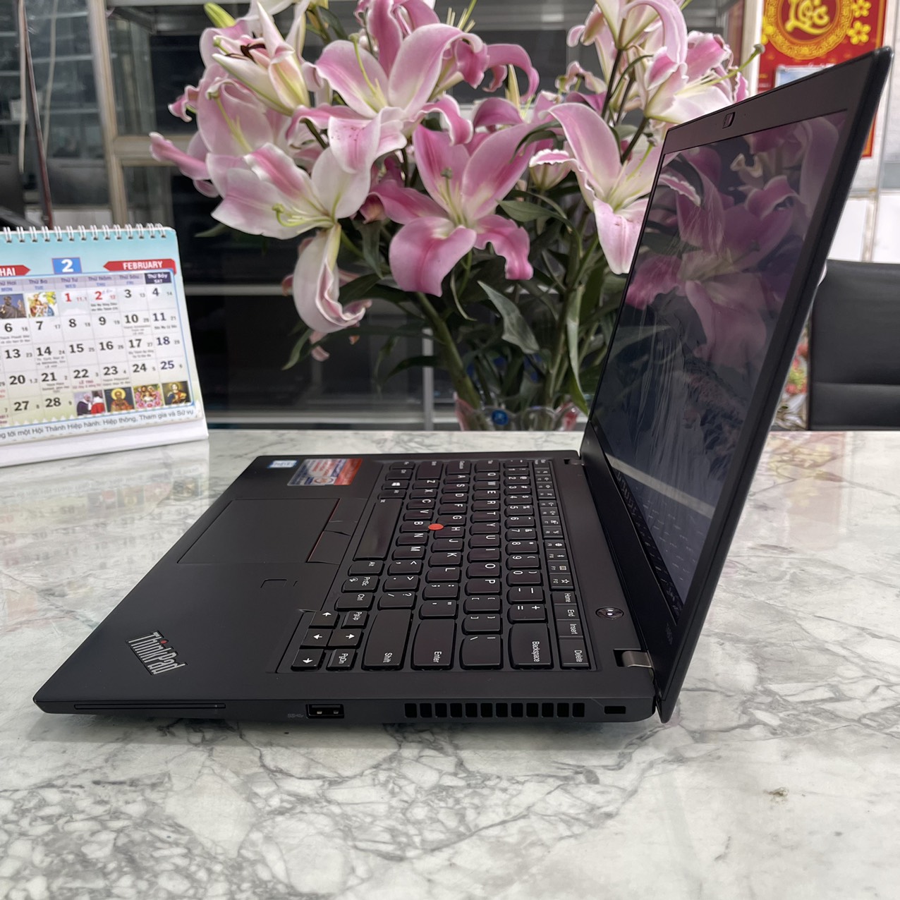 Lenovo Thinkpad T480s Core I7-8650U Ram 16gb  Ssd 256gb Màn Hình 14" Fhd IPS Touch 