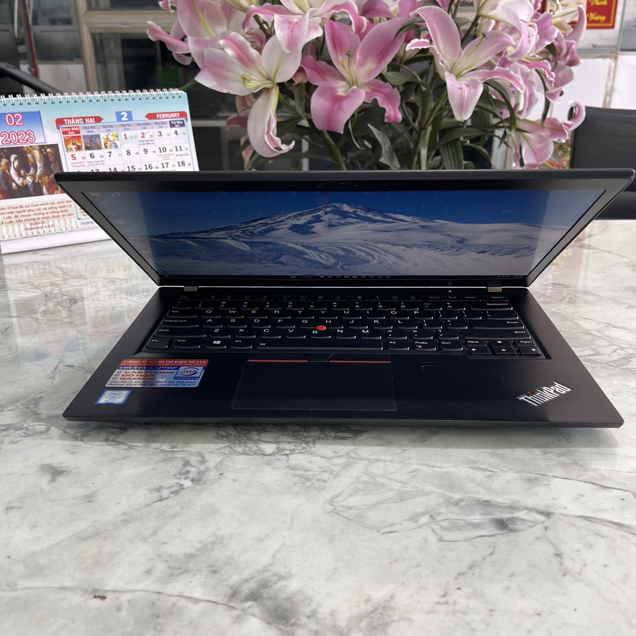 Lenovo Thinkpad T480s Core I7-8650U Ram 16gb  Ssd 256gb Màn Hình 14" Fhd IPS Touch 