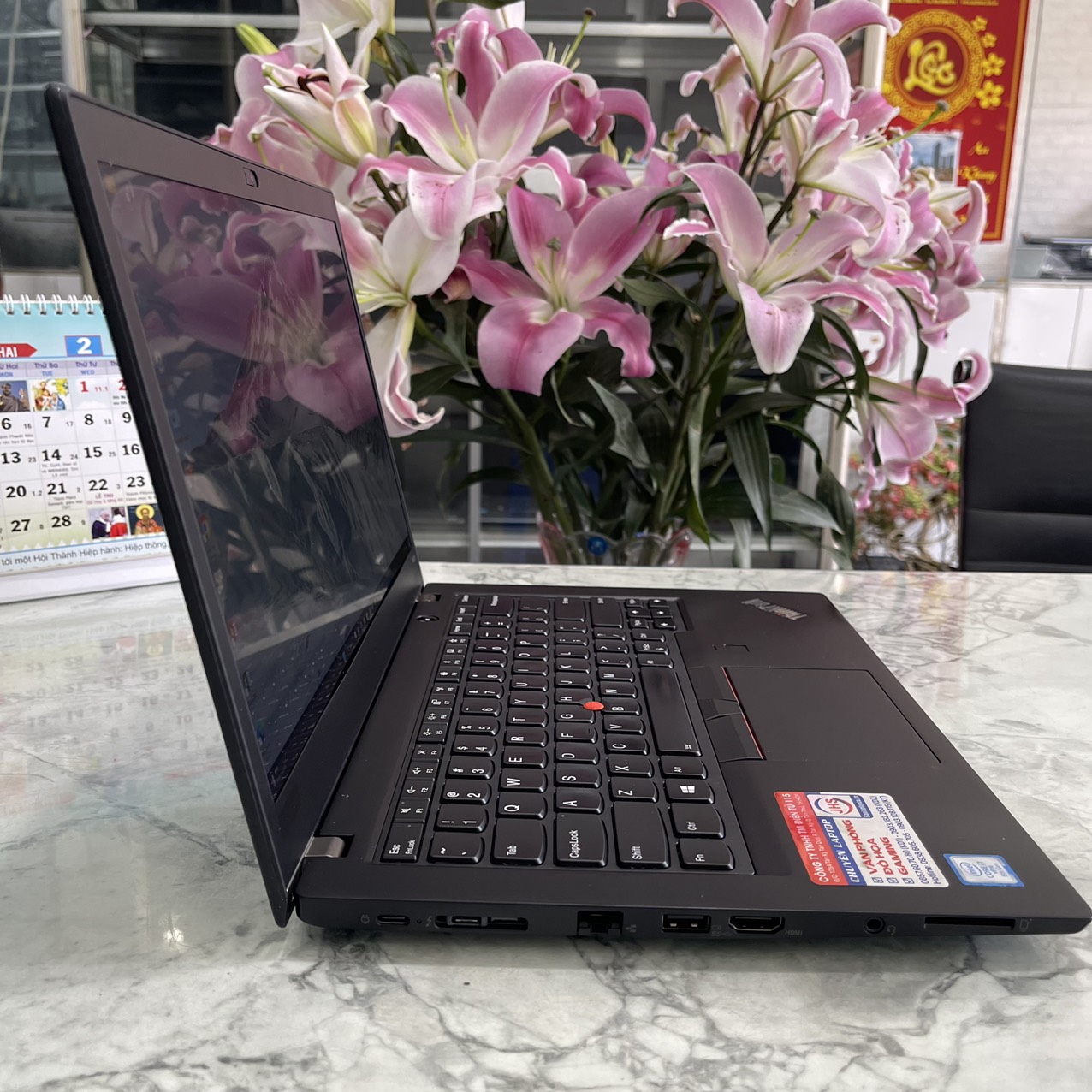Lenovo Thinkpad T480s Core I7-8650U Ram 16gb  Ssd 256gb Màn Hình 14" Fhd IPS Touch 