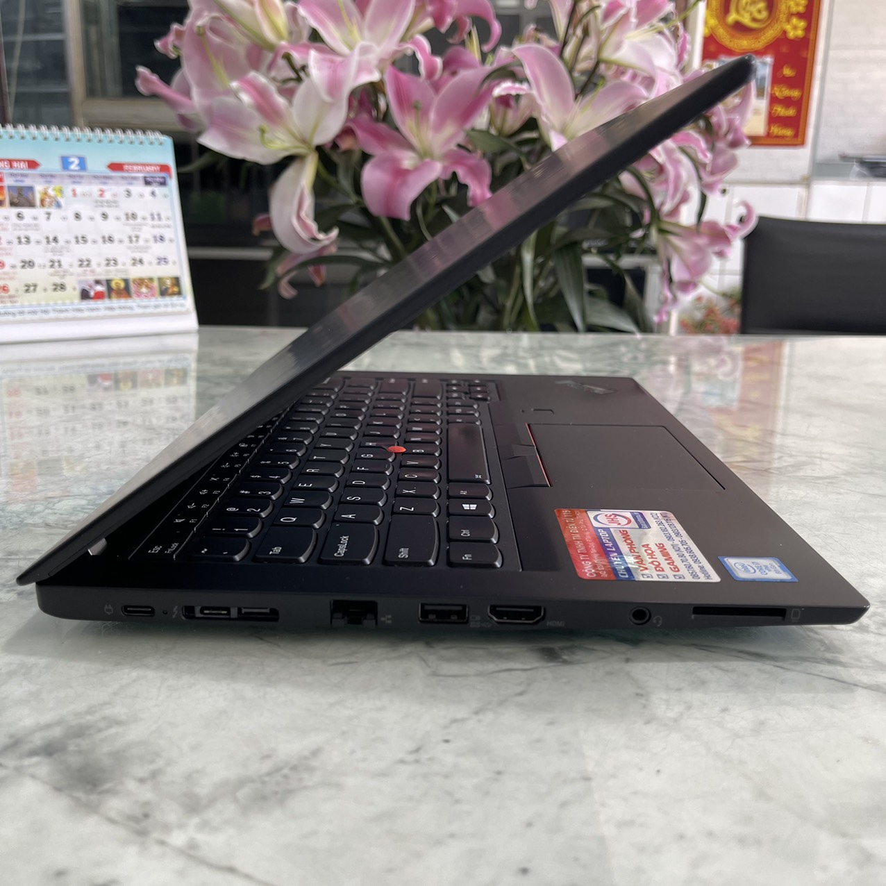 Lenovo Thinkpad T480s Core I7-8650U Ram 16gb  Ssd 256gb Màn Hình 14" Fhd IPS Touch 