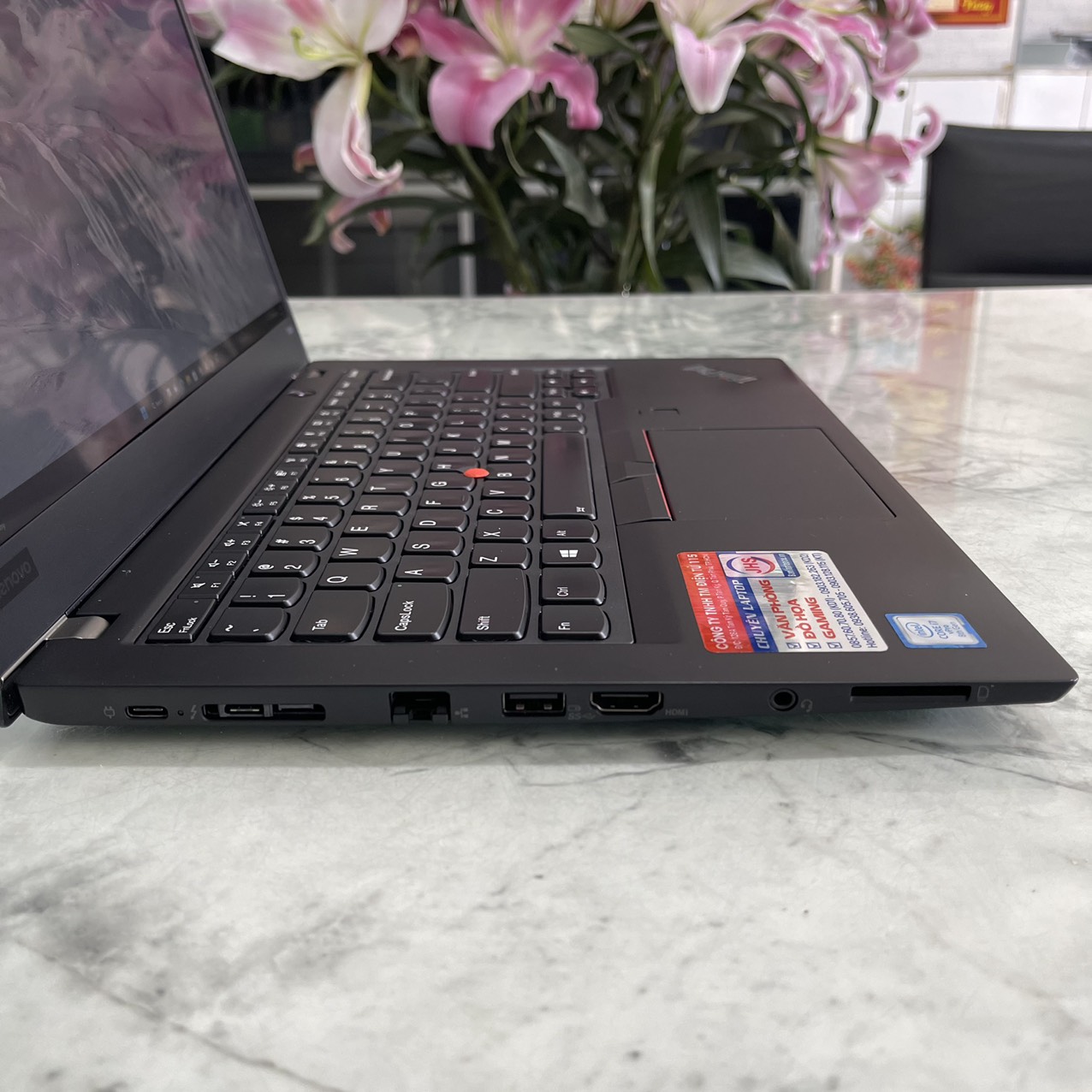 Lenovo Thinkpad T480s Core I7-8650U Ram 16gb  Ssd 256gb Màn Hình 14" Fhd IPS Touch 