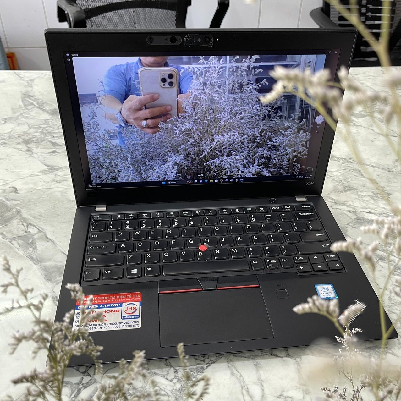 Lenovo Thinkpad X280 Core I5–8350U Ssd 512gb Ram 16gb  Màn Hình 12,5″ Inch