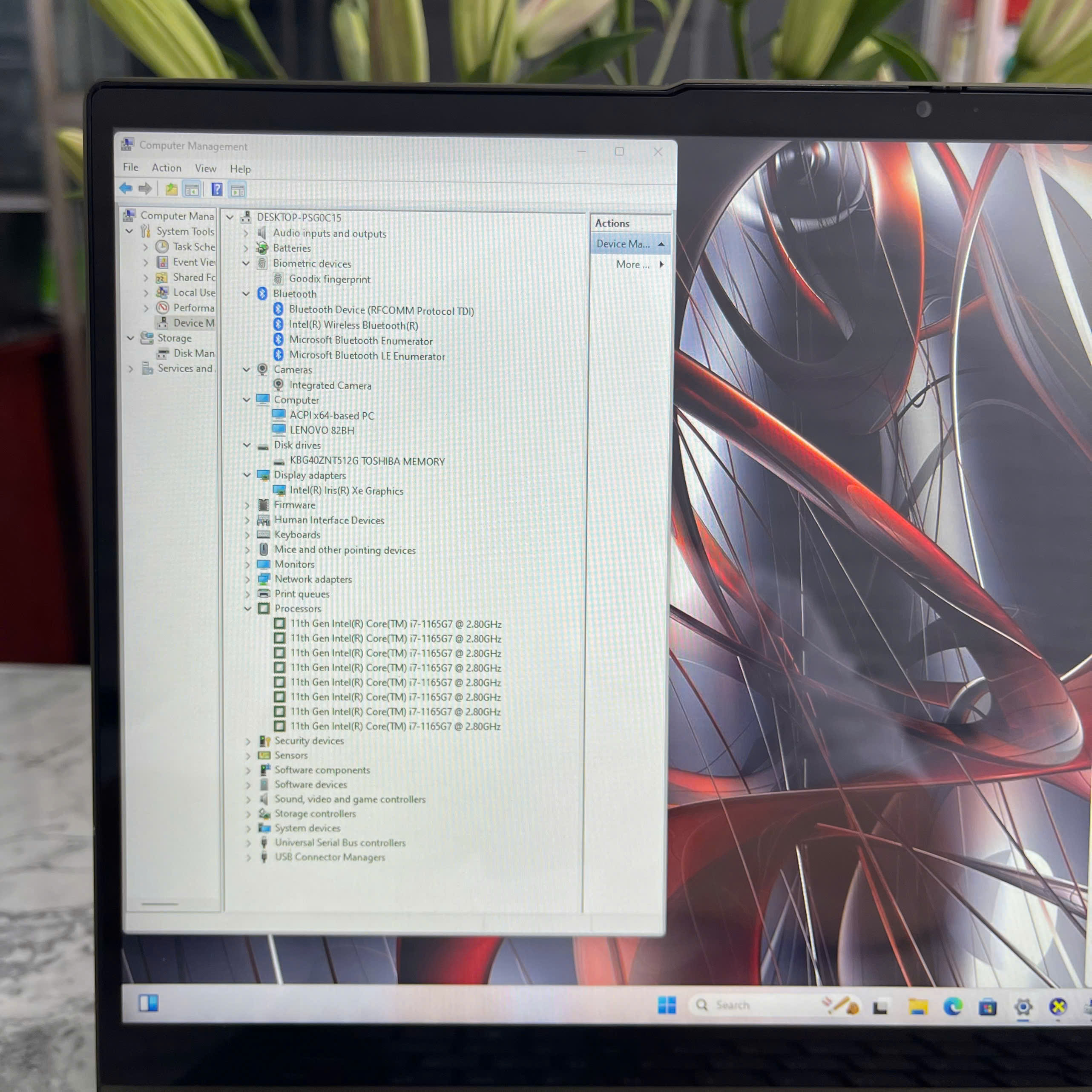 Lenovo Yoga 7 14ITL5 Core™ I7-1165G7 Ram 8Gb Ssd 512Gb Màn hình 14.0" FHD IPS TouchScreen Xoay Gập 360º