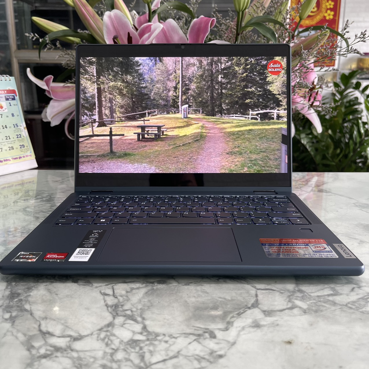 Lenovo Yoga6 13ALC7  Máy LikeNew( CHỈ NỬA GIÁ THỊ TRƯỜNG) Ryzen 7 5700U Ram 16gb Ssd 512gb Màn hình 13.3 Inch WUXGA Touch + IR Camera