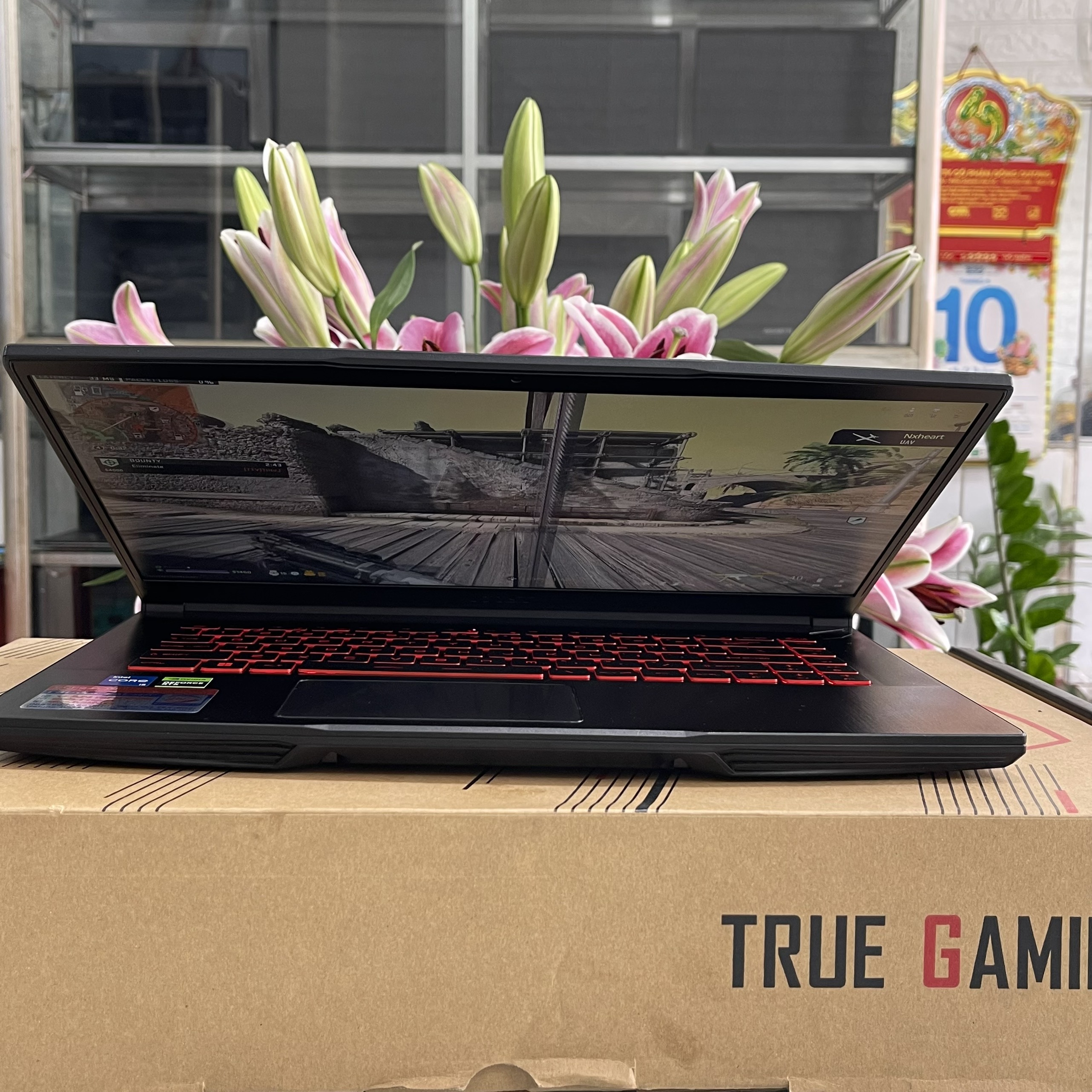 MSI Thin GF63 12UCX-841VN Core™ I5-12450H Ram 8Gb Ssd 512Gb Card RTX™ 2050 4GB Màn Hình 15.6 Inch IPS Fhd 144Hz