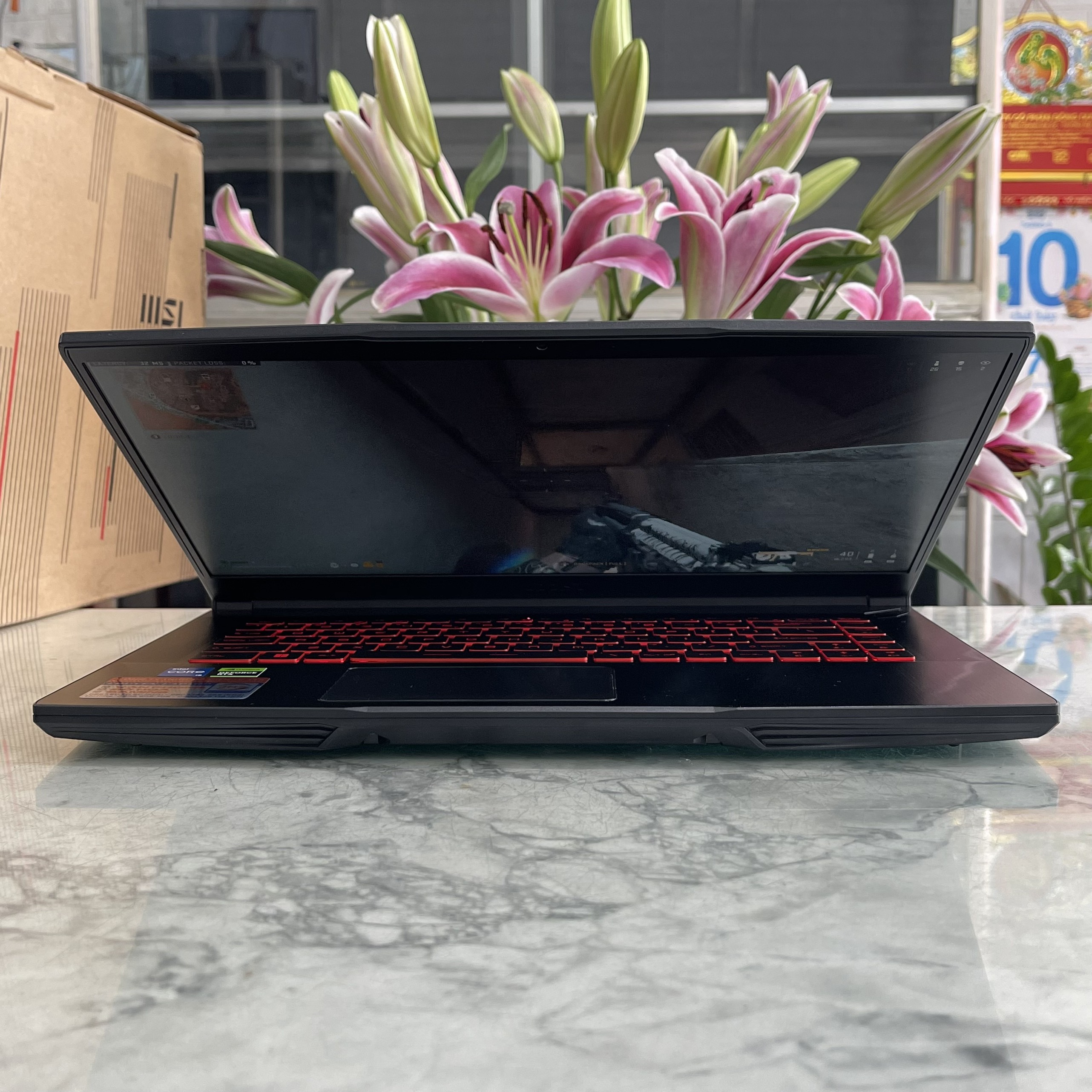 MSI Thin GF63 12UCX-841VN Core™ I5-12450H Ram 8Gb Ssd 512Gb Card RTX™ 2050 4GB Màn Hình 15.6 Inch IPS Fhd 144Hz