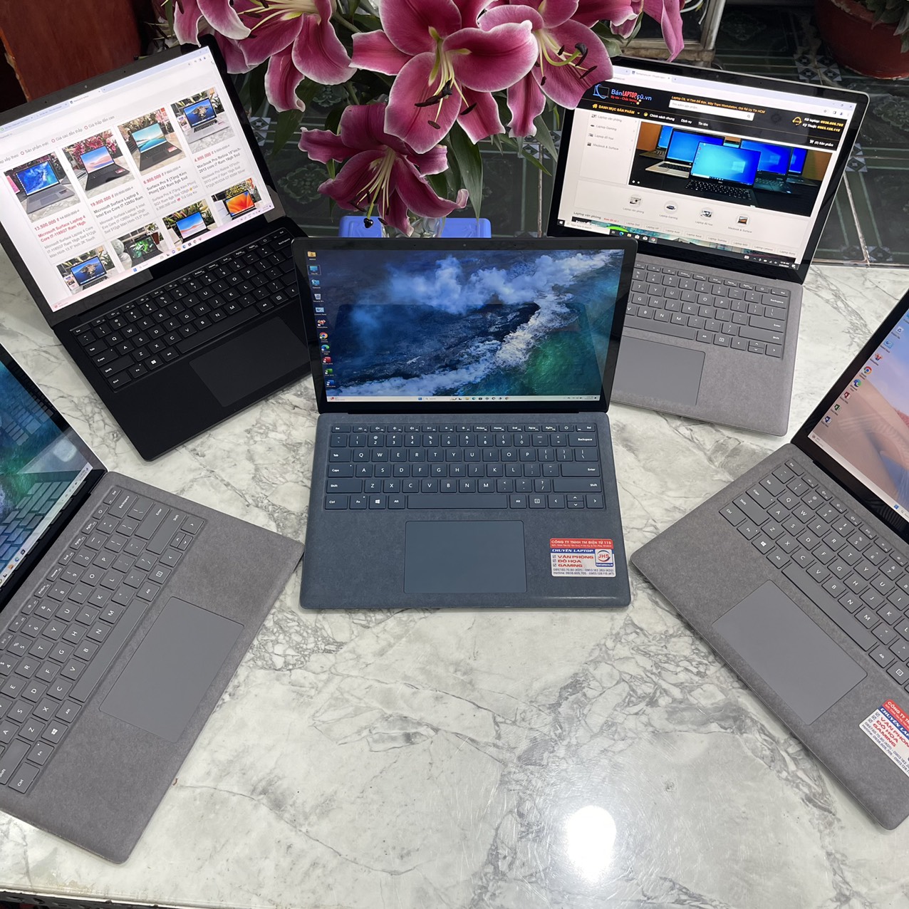 Surface Laptop 3 Core I5-1035G7 Ram 8gb Ssd  256gb Màn 13.5 Inch 2k Touch 