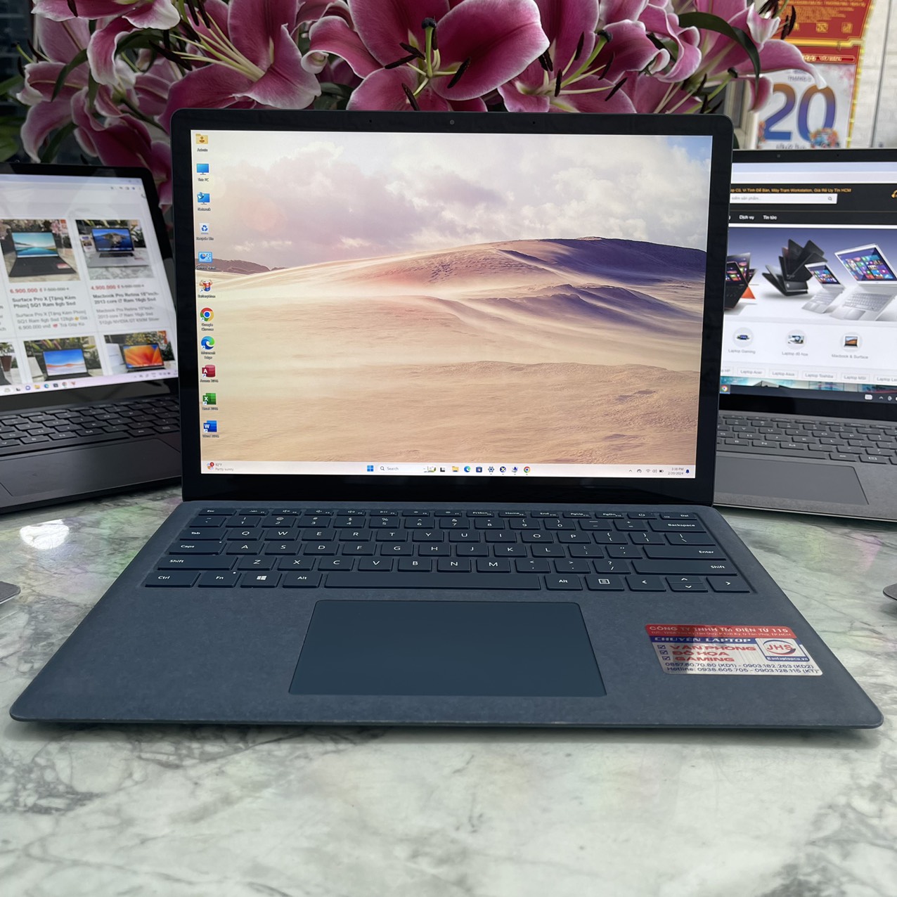 Surface Laptop 3 Core I5-1035G7 Ram 8gb Ssd  256gb Màn 13.5 Inch 2k Touch 
