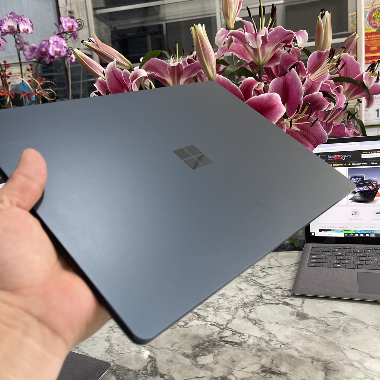 Surface Laptop 3 Core I5-1035G7 Ram 8gb Ssd  256gb Màn 13.5 Inch 2k Touch 