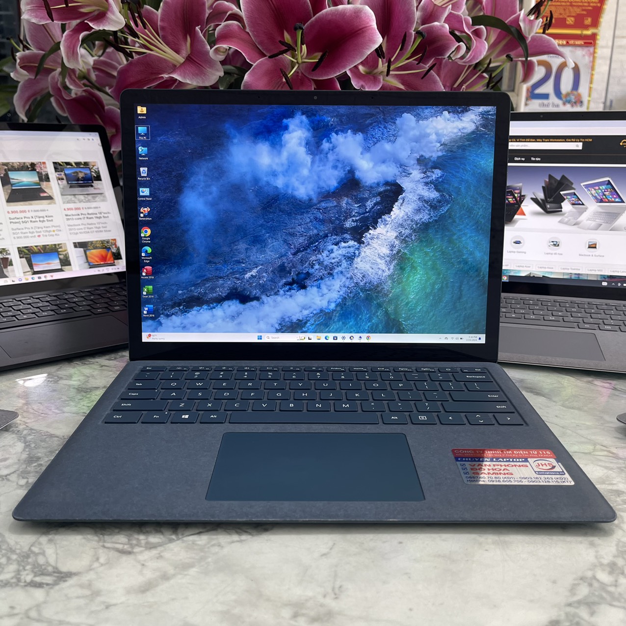 Surface Laptop 3 Core I5-1035G7 Ram 8gb Ssd  256gb Màn 13.5 Inch 2k Touch 