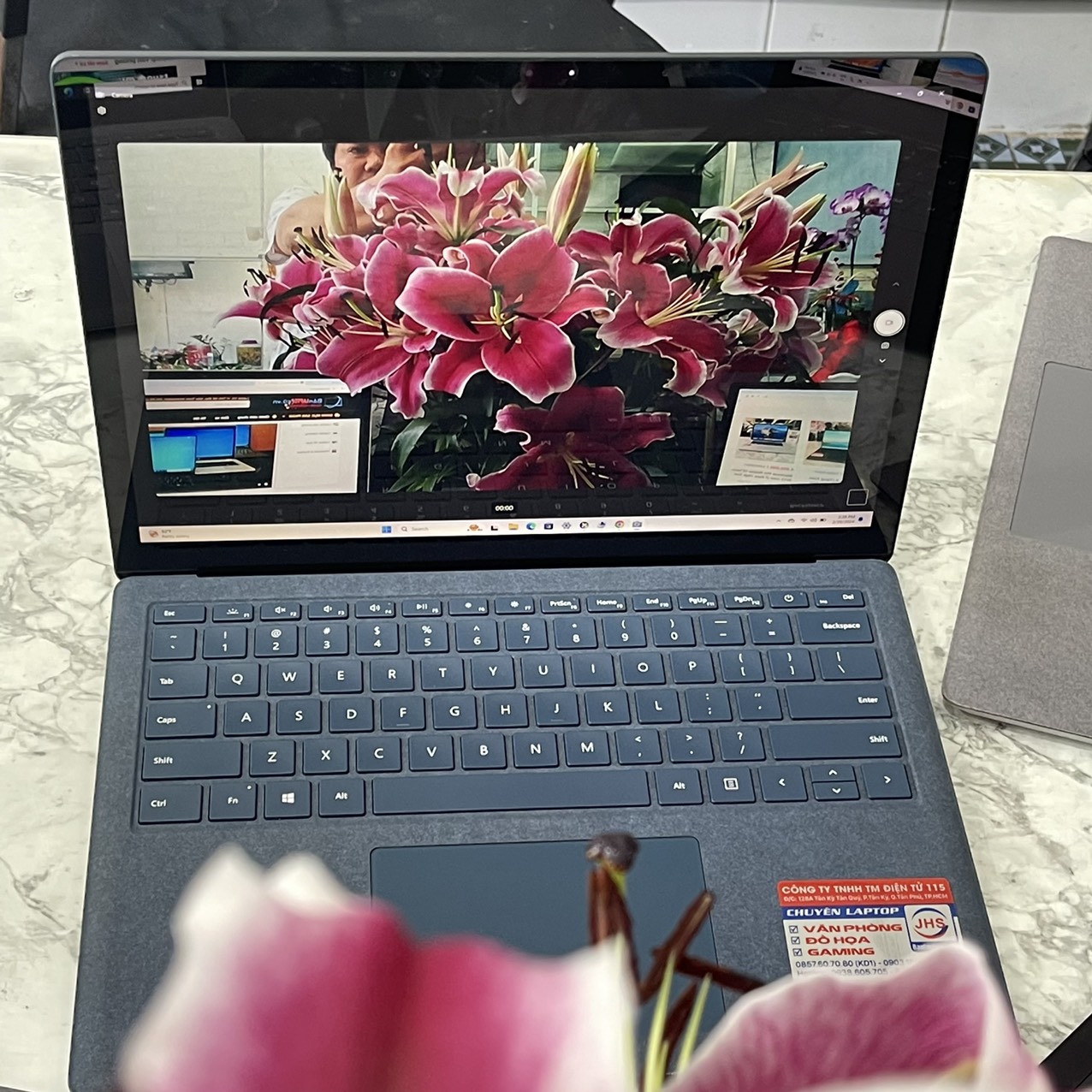 Surface Laptop 3 Core I5-1035G7 Ram 8gb Ssd  256gb Màn 13.5 Inch 2k Touch 